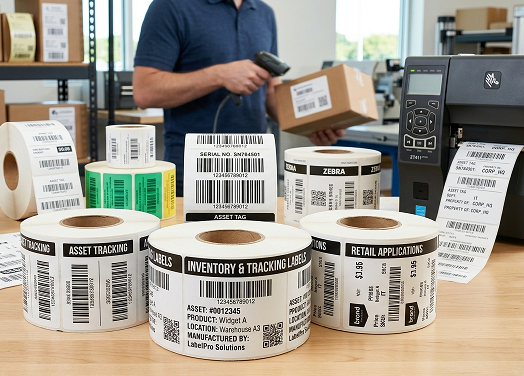 Barcode Label Printing Process