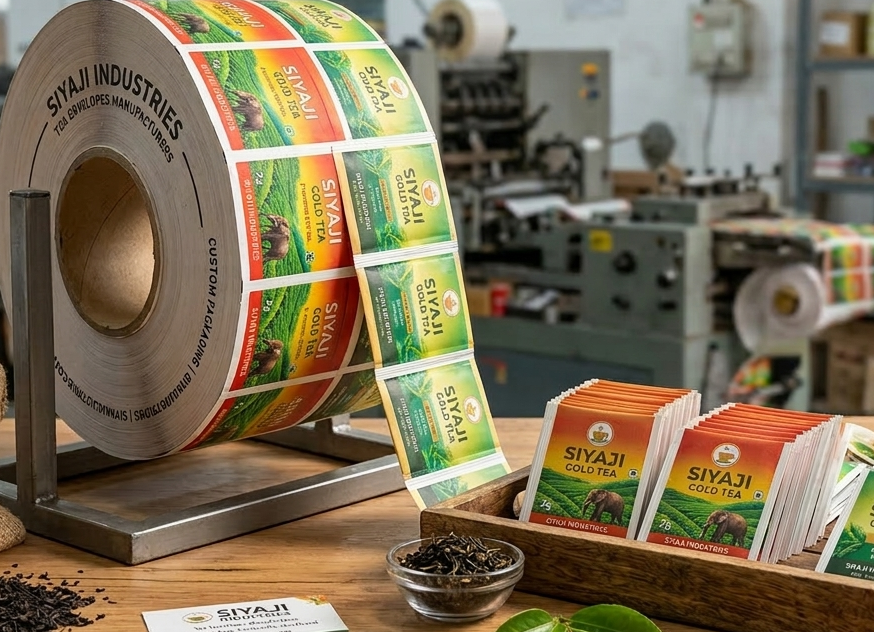 Tea Envelopes - Various envelope styles for tea packaging